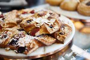 Pastries At Blackwork Cafe Croydon